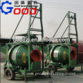 high working efficiency concrete mixer machine with lift ladder